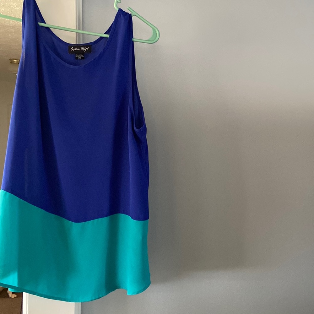 Sleeveless tank top